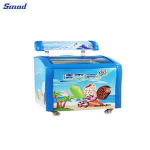 Commercial Ice Curved Glass Display Chest <b>Freezer</b> Sfcc Chest <b>Freezer</b> - Product Image 4