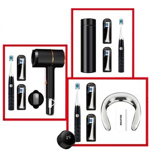 Articles cadeaux créatifs 2026, impression de logo, envoi aux clients, brosse à dents électrique pratique, tasse thermique, ensemble cadeau d'affaires 9 en 1 - Product Image 2