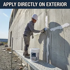 Exterior Wall Reinforced UV Resistant Firm Filling Putty Weatherproof Stable Strengthening Base for Outdoor Building Wall Repair - Product Image 5