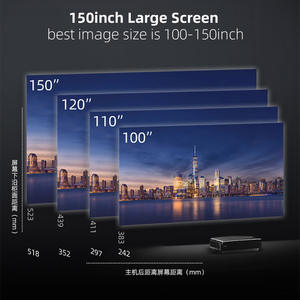 Hisense Home <span class=keywords><strong>Ciname</strong></span> 4K Video Proyector láser 5000 Ansi Lumens Enfoque eléctrico 32GB Android P 8 Point Keystone DLP Tiro corto - Product Image 5