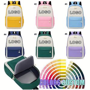 Wholesale Custom Logo <b>Children</b> <b>Backpack</b> Waterproof School Bags for Kids Nursery Advertising Gifts - Product Image 2