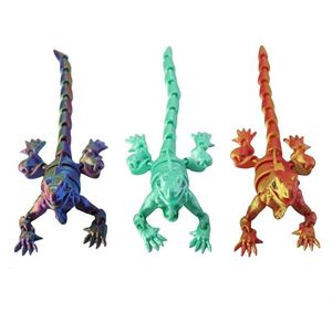 Modèle réaliste de lézard épineux imprimé en 3D en PLA avec articulations mobiles, figurine d'animal de compagnie tendance pour les enfants de 7 à 12 ans - Product Image 6