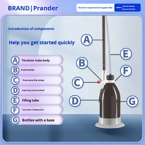 Acide-base universel transparent brun 50 ml à retour automatique zéro <span class=keywords><strong>Schilling</strong></span> Fabriqué en Chine - Product Image 4