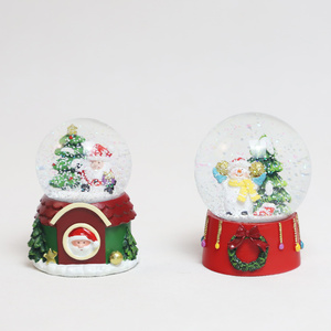 Acrylic Pha Lê Tùy Chỉnh Nhân Vật Polyresin Khuyến Mãi Tuyết Bóng Bong Bóng Nước Lỏng Dầu Giáng Sinh Long Lanh <span class=keywords><strong>Snowglobe</strong></span> - Product Image 1