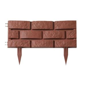 Paneles de Cerca de Plástico Marrón Rectangulares Fáciles de Montar para Decoración de Jardines y Paisajes - Product Image 3