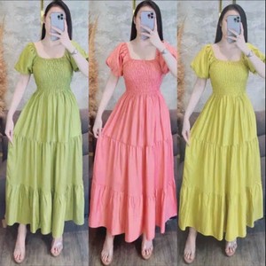 Vestido de Verano para Mujer, Casual, Cómodo, Lavable, Empacado Individualmente en Bolsa de Polipropileno, de Fabricante Vietnamita - Product Image 2