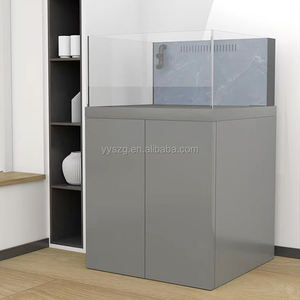 Acuario de Escritorio Mini Personalizado de Fábrica, Ecológico, con Placa de Roca <span class=keywords><strong>Decai</strong></span>, Tanque Cuadrado, Decoración para el Hogar, para Decoración de Mesa - Product Image 2