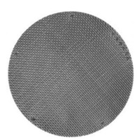Disque filtrant en acier inoxydable, maille tissée ronde, filtration de solutions de galvanoplastie, taille personnalisée