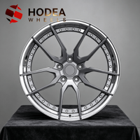 Jantes forgées à deux pièces à profil profond de 18/19/20/21/22 pouces pour Range Rover, Tesla, BMW, Mercedes, Audi EV, jantes en alliage à 5 trous pour Camaro, Mustang
