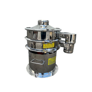 Nouvelle machine de criblage de farine de konjac motorisée en acier inoxydable 304 avec tamis vibrant circulaire pour la transformation alimentaire - Product Image 4