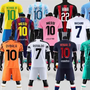 new football dark blue and white soccer jersey sublimation original quality men for sale Soccer training jersey