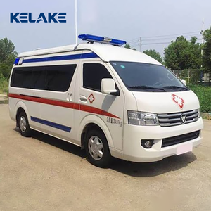 KELAKE Ambulance avec équipement médical, design à rayures blanches et rouges, longueur 3-8m, état neuf - Product Image 4