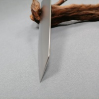 Lame de couteau Kiritsuke de 8 "fait à la main Lames de couteau Bunka en acier damas vierge uniquement Lame de rechange en acier San Mai mat pour chef