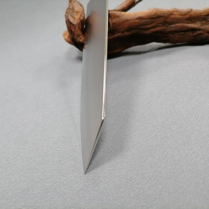 Hoja de cuchillo Kiritsuke de 8 "hecha a mano, hojas de cuchillo Bunka de acero de Damasco en blanco, hoja de repuesto de acero <span class=keywords><strong>San</strong></span> <span class=keywords><strong>Mai</strong></span> mate para Chef - Product Image 2