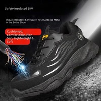 Chaussures de sécurité anti-choc et anti-perforation, respirantes, à embout composite sans métal, baskets de travail
