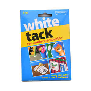 BOMEIJIA 50g/75g Adesivo Branco Reutilizável, Aba Adesiva Removível, Adesivo Multiuso Seguro para Paredes, Ideal para Outros Materiais Artísticos - Product Image 4