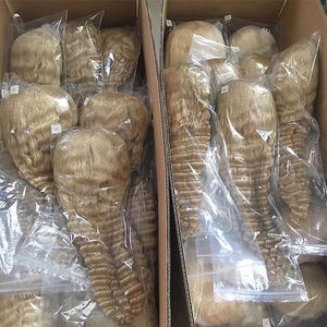 100% Vierge Blonde 613 Cheveux Russes Longue Vague Profonde Avant Dentelle HD <span class=keywords><strong>Film</strong></span> Transparent Mince Suisse Dentelle En Gros Pleine Dentelle Vendeurs - Product Image 3