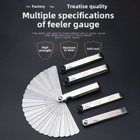 Règle de Mesure de l'Écart de Soupape Industrielle EXPLOIT 0,05-1 mm Tolérance Précision Jauge de Mesure