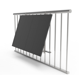 Supporti per Pannelli Fotovoltaici Regolabili 15-30 Gradi, Facile Installazione, Ganci in Alluminio per Tetti Piani e Balconi - Product Image 4