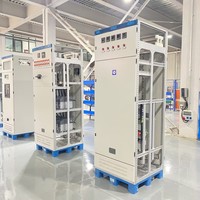 Armoire de compensation de puissance réactive automatique ZHUOLI GGJ 400V, batterie de condensateurs hybride, distribution industrielle IP3X