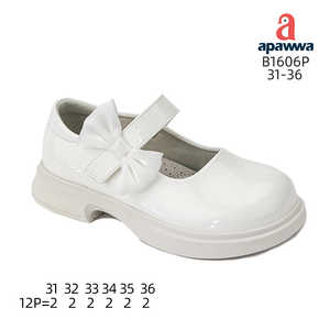 Apawwa B1606P Pisos blancos Tamaño 31-36 - Product Image 2