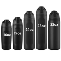 Bouteille d'eau en acier inoxydable à double paroi OWA, 16oz, 19oz, 24oz, avec couvercle rabattable et poignée – Vente en gros directe usine