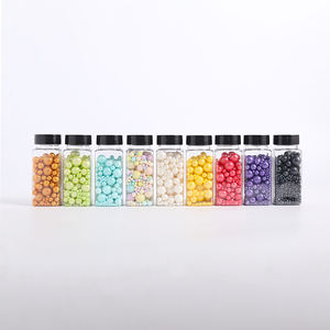 Fancy Square Bottle <strong>Vegan</strong> Custom Unicorn Cupcakes Candy Sugar Free Cake Bakery Edible Decoration <strong>Sprinkles</strong> Manufacturers - Product Image 3