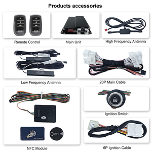 OVI CAN-BUS PKE Keyless Entry Druckknopf Start Auto <span class=keywords><strong>Alarm</strong></span> für Toyota FJ Cruiser Prado Smart Start System Remote Autos tarter - Product Image 2