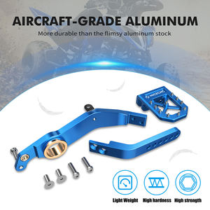 Palanca de Pedal de Freno Trasero de Aluminio NICECNC para Yamaha <span class=keywords><strong>Raptor</strong></span> <span class=keywords><strong>700R</strong></span> YFM700 R 2013-2020 2021 <span class=keywords><strong>2022</strong></span> 2023 2024 2025 2026 - Product Image 4