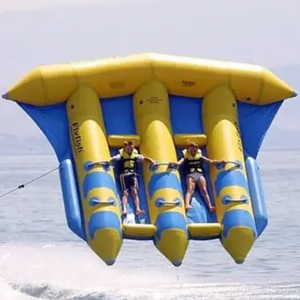 Selancar dewasa tiup terbang ikan <span class=keywords><strong>Banana</strong></span> perahu permainan air untuk perahu laut - Product Image 4