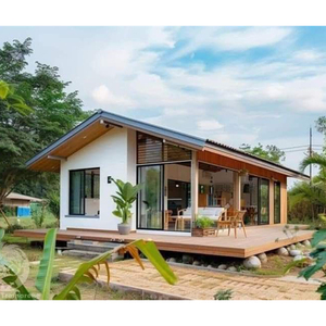 Modulares Luxus-Holzhaus, Vorgefertigtes Tiny <span class=keywords><strong>House</strong></span>, Bezughauses, Container <span class=keywords><strong>Beach</strong></span> Villa, Kleines Haus, Strandhaus - Product Image 4