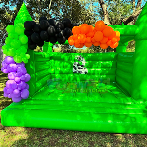 Wholesale commercial kids bounce house pvc jumping castle <b>inflatable</b> purple bouncer for outdoor party - Product Image 5
