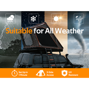Nueva Carpa <span class=keywords><strong>de</strong></span> Techo para Auto, <span class=keywords><strong>de</strong></span> Aluminio, Rígida, Impermeable, con <span class=keywords><strong>Tela</strong></span> Oxford, <span class=keywords><strong>de</strong></span> Gran Espacio, con Garantía <span class=keywords><strong>de</strong></span> Calidad - Product Image 6