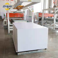 Panneaux stratifiés Jinbao Chine 4x8 pieds, fabricant de panneaux en plastique expansé WPC, panneaux en mousse PVC sans mousse pour l'impression