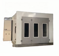 Cabine de peinture et de pulvérisation automobile en acier XCWDTDR avec filtres haute efficacité pour atelier de peinture