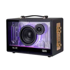 Microfono Karaoke Wireless <span class=keywords><strong>con</strong></span> Altoparlante in Legno per Feste all'Aperto, Ricaricabile V5.3 per Computer, Fornitura Diretta dalla Fabbrica - Product Image 3