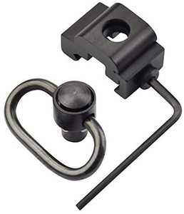 Outdoor Jagen Draagbare Tactische Qd Mount Quick Loslating Loop Zware Drukknop 1.25 Inch Qd Sling Wartels