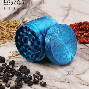Yiwu erliao เครื่องบดยาสูบ50มม., เครื่องบดยาสูบโลหะผสมสังกะสี4ชั้น - Product Image 4