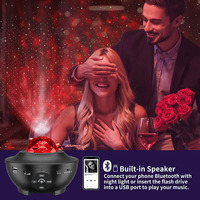 Projecteur d'étoiles laser intelligent contrôlé par Wi-Fi, lumière de nuit de Noël, projecteur intelligent, lampe étoile
