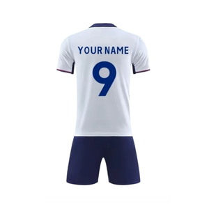 Set da Calcio Traspiranti e ad Asciugatura Rapida di Alta Qualità a Prezzi Convenienti 25-26 Set per Squadre e Giocatori Personalizzabili con Numero e Nome - Product Image 1