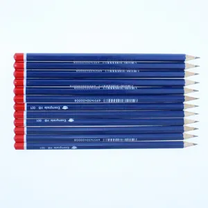 Favorites Compare Hot selling platinum custom wooden HB pencils with red dip end for school and office