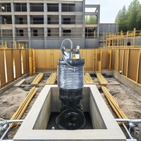 Pompe à eaux usées submersible série WQ de haute qualité 4kw/5hp, adaptée au traitement des eaux usées et à la pompe personnalisable OEM d'irrigation