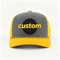 Casquette de sport Sidifer Custom 5 panneaux en tissu Dobby, imperméable, avec trous découpés au laser, logo magnétique