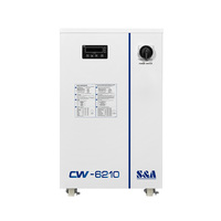 CW-6210 5.04kW Efficiënte Lab Recirculeren Industriële Watergekoelde Chiller