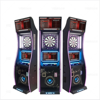 Machine de jeu de fléchettes d'arcade à jetons professionnelle carte électronique intelligente Phoenix prix en acier inoxydable fabriqué en anglais