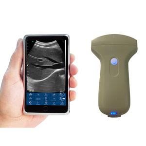 Ecógrafo Inalámbrico JM-3C Doppler Color, Sonda Convexa de 3.2MHz/4MHz Reutilizable, Escáner de Ultrasonido USB, Imágenes de Abdomen PW PDI - Product Image 1