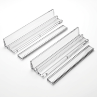 Support magnétique rectangulaire transparent en acrylique peint pour tuiles de Mahjong, présentoir personnalisé OEM, directement de l'usine