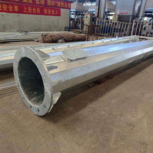 Postes de Acero Galvanizado en Caliente para Monitoreo de Seguridad en Exteriores, Postes para Cámaras, Postes para Semáforos - Product Image 3