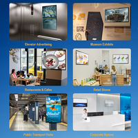 Écran tactile mural LCD Android DDP 32-65 pouces IP65 pour animation, centre commercial, magasin de détail, entreprise de services en libre-service