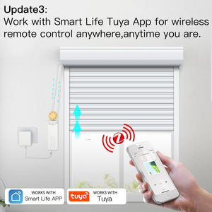 ม่านบังตาม้วน3.0ติดมอเตอร์ ZigBee ที่บังแดดใช้ในรถยนต์ผ้าม่านอัจฉริยะหุ่นยนต์ควบคุมด้วยเสียงผ่าน <span class=keywords><strong>Google</strong></span> Home - Product Image 5